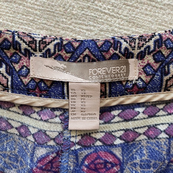 Aztec Fabric Shorts - Picture 2 of 3